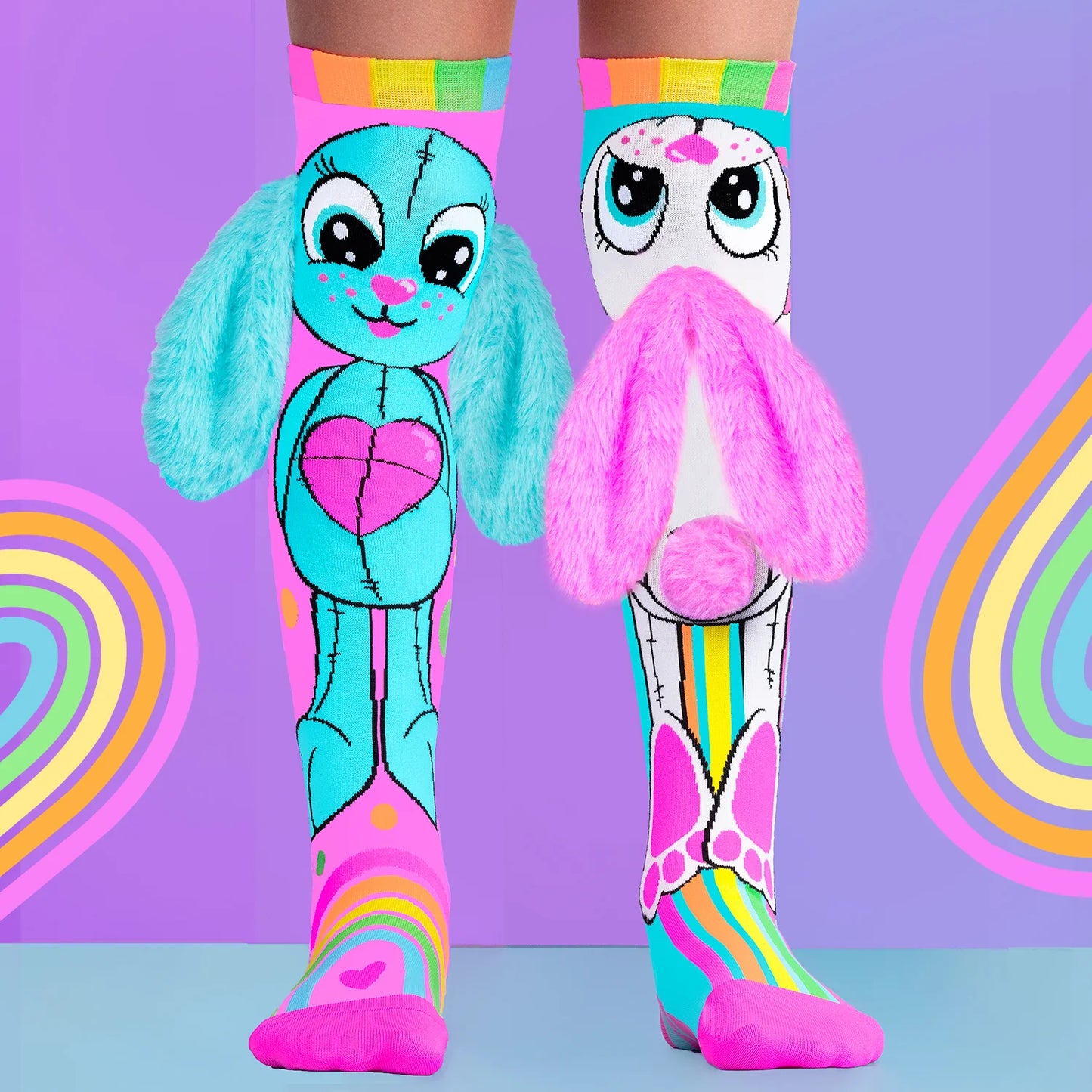 Madmia kids socks RAINBOW BUNNY, size 2-6