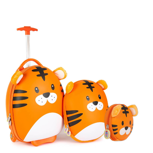 Reiseset für Kinder Boppi Tiny Trekker Tiger, orange