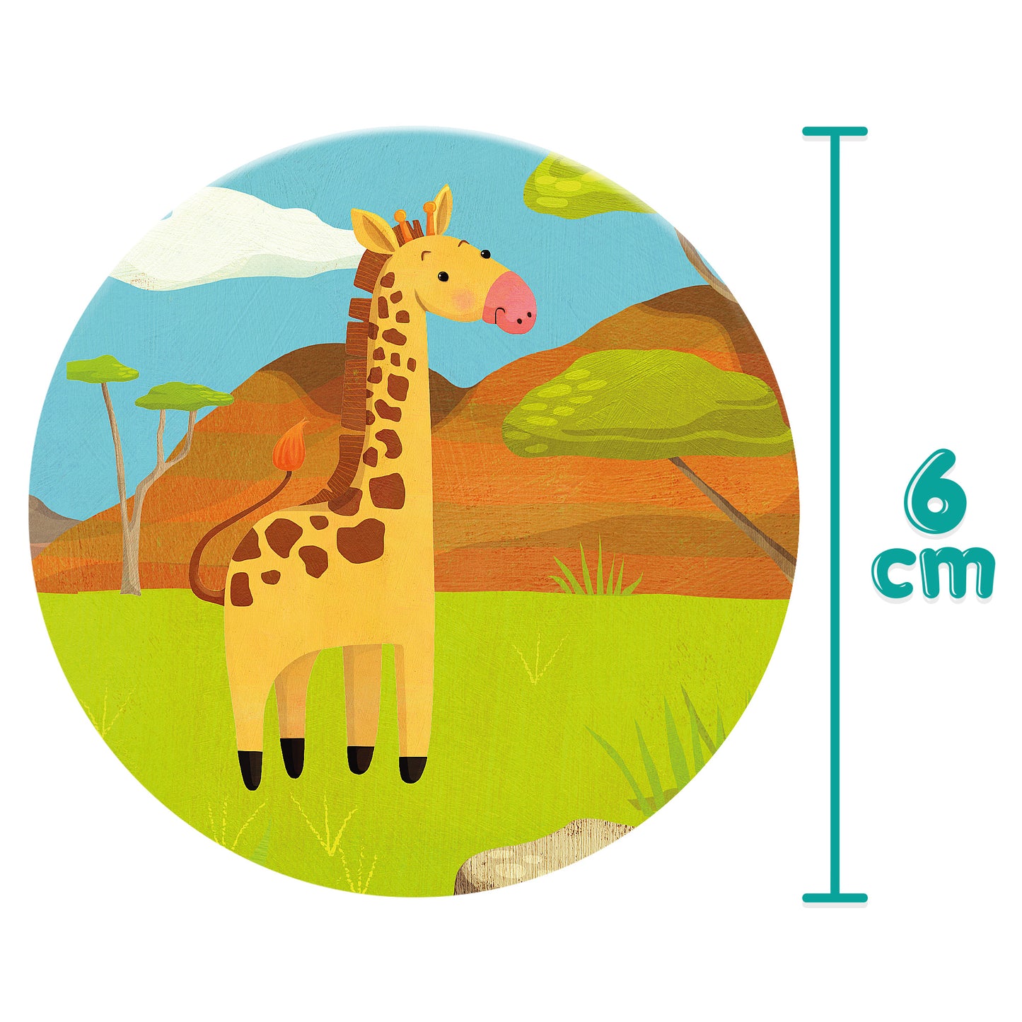 Boppi-Memory-Spiel für Kinder "Wilde Tiere"